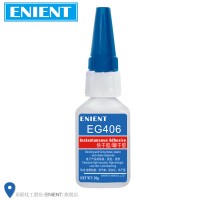 ENIENT EG406快干胶塑料橡胶粘接金属粘接5~10秒固化无白化透明20G